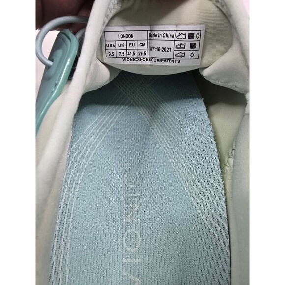 Vionic London Women's Sneaker with Bungee Laces in Blue - Size 9.5 - Picture 8 of 9